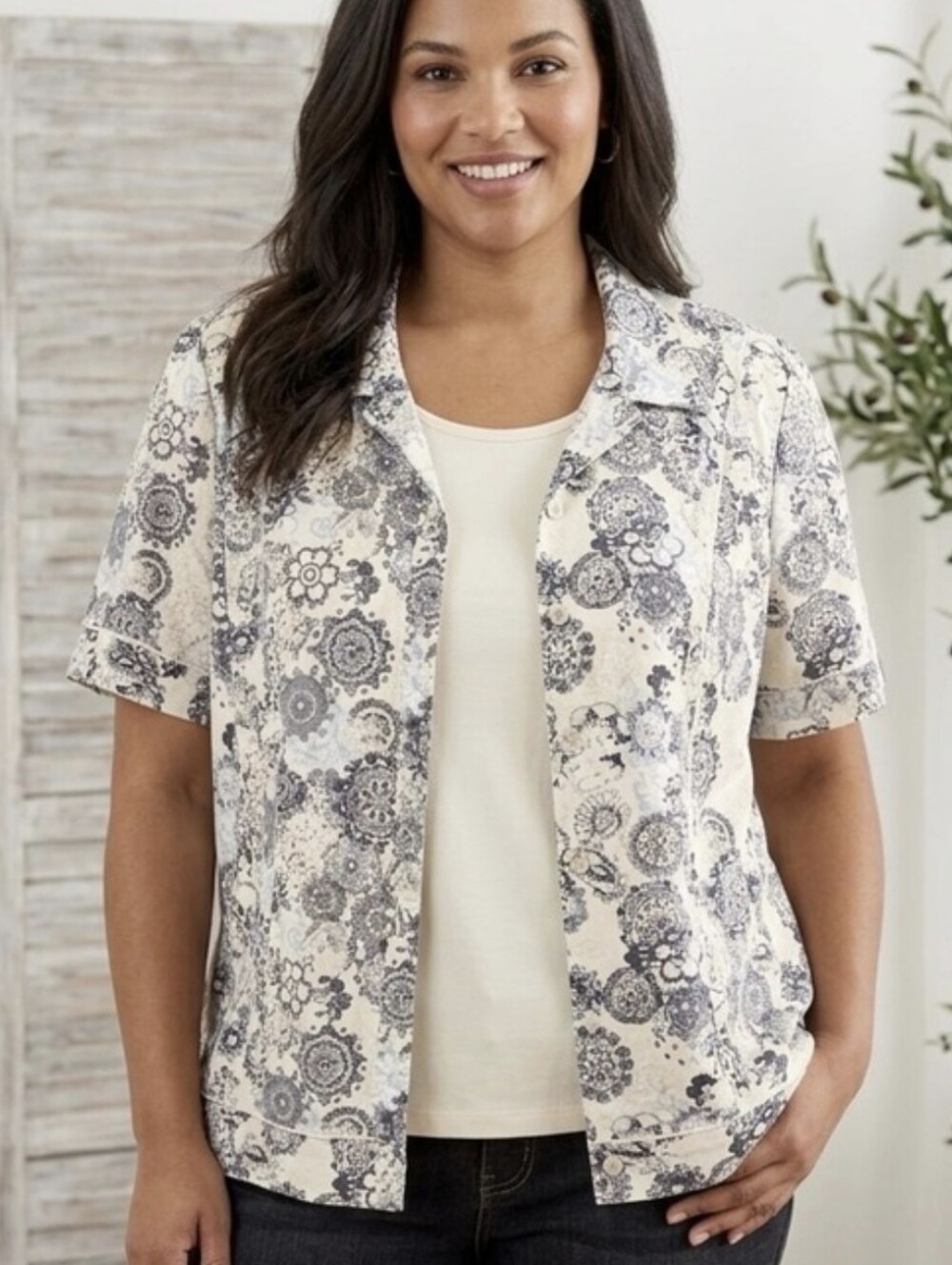 CJ Banks Women's Top